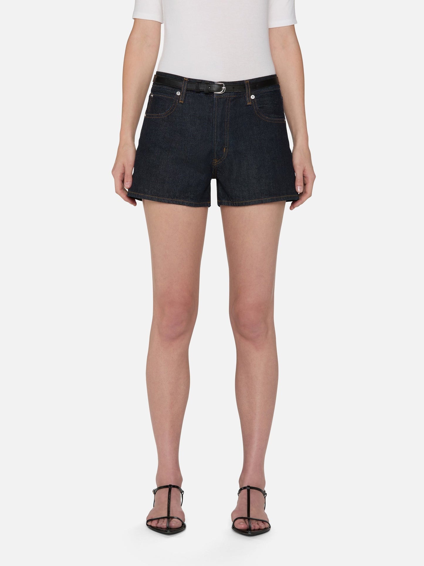 FRAME - The Hang Short - Rinse