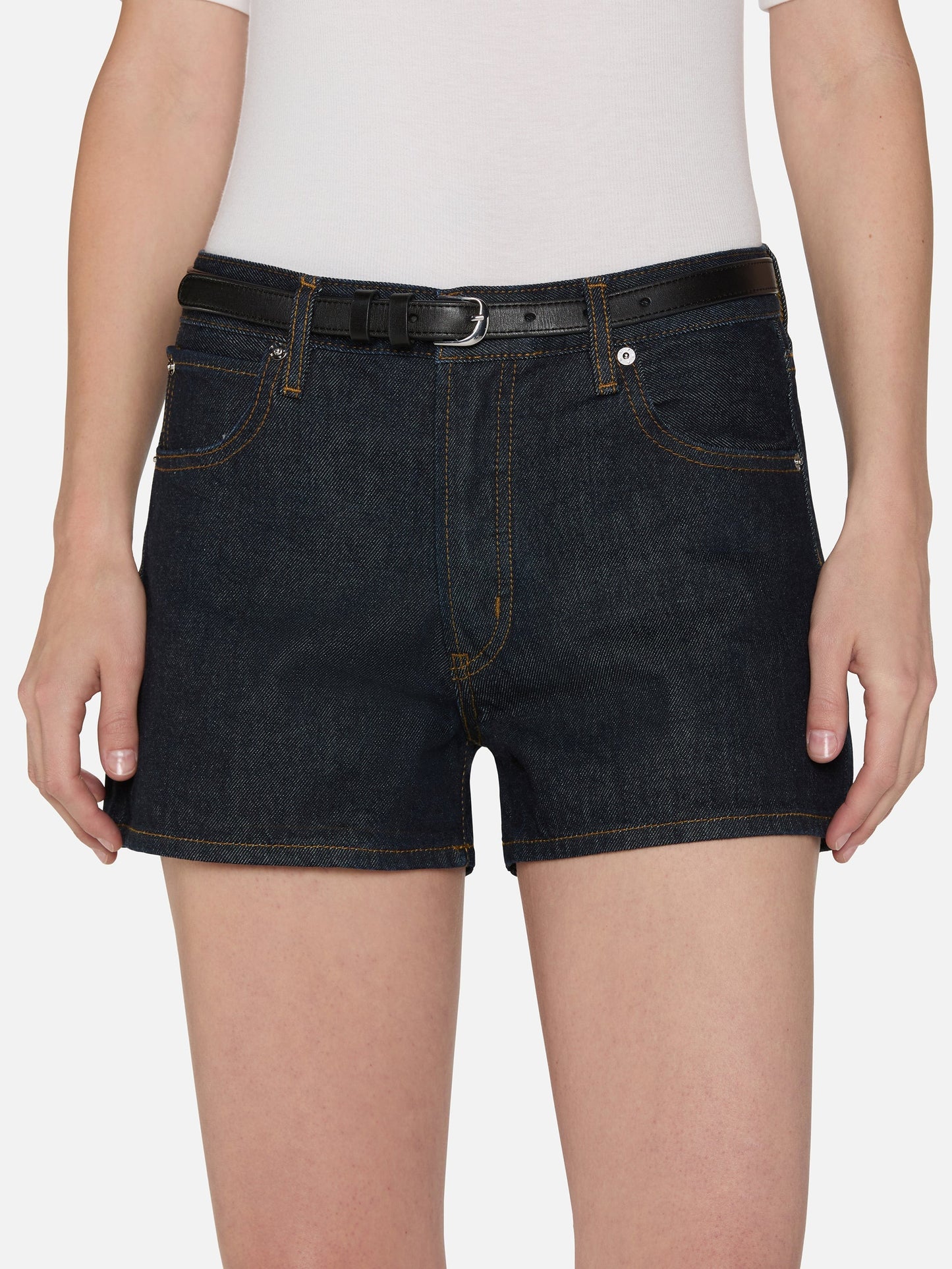 FRAME - The Hang Short - Rinse