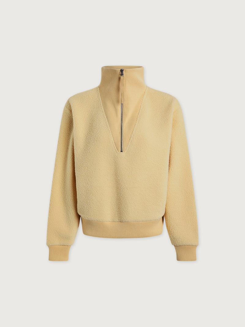 Varley - Jaylin Half-Zip Fleece - Reed Yellow