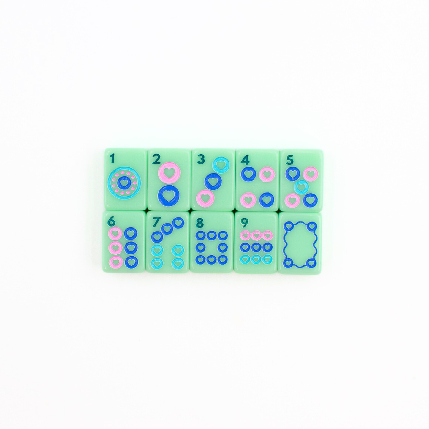 My Fair Mahjong - Mini Anywhere Travel Mahjong Series - Green