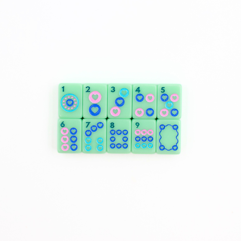 My Fair Mahjong - Mini Anywhere Travel Mahjong Series - Green