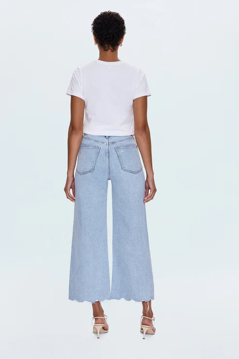 Pistola - Lana Crop High Rise Ultra Wide Leg - Sun-Kissed Vintage