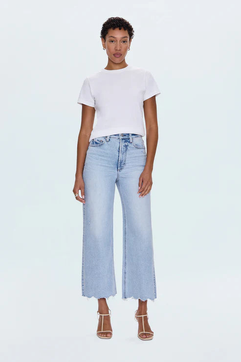 Pistola - Lana Crop High Rise Ultra Wide Leg - Sun-Kissed Vintage