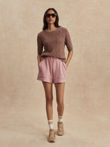 Varley - Agathe Knit Top - Brownie