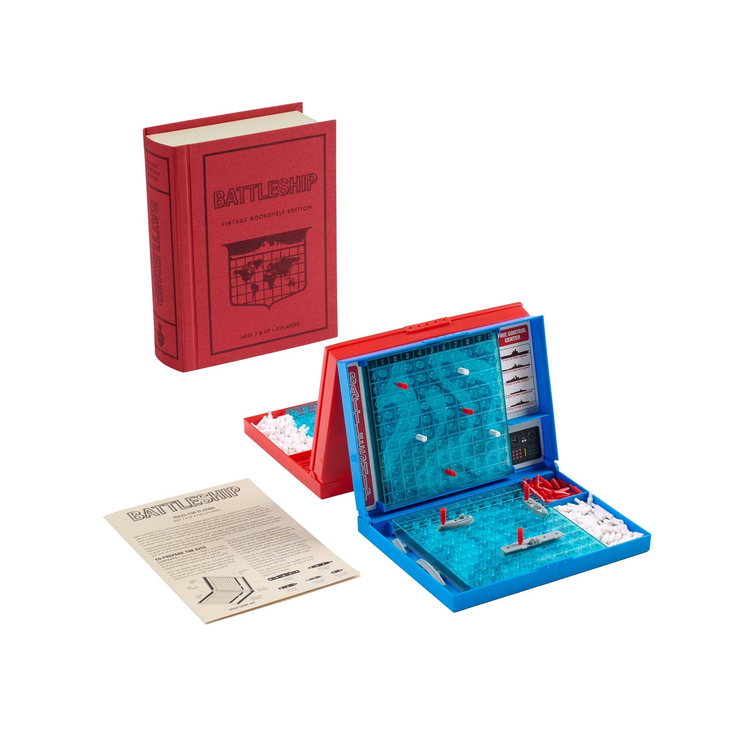 WS Game Company - Battleship Vintage Bookshelf Edition
