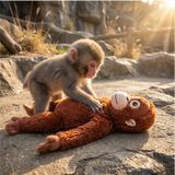 Punch Monkey Orangutan Plush - Huggable Stuffed Animal Toy
