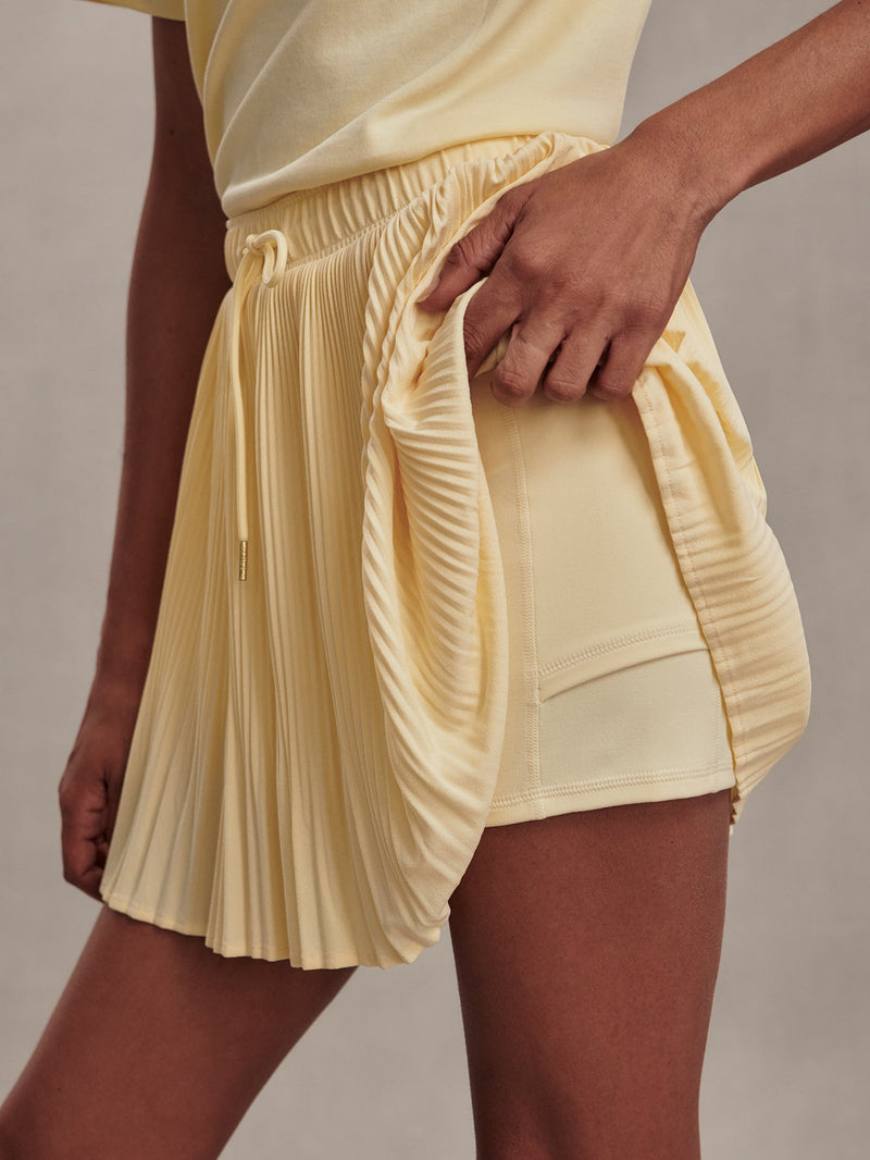Varley - Davina High Rise Skort 15 - Anise Flower