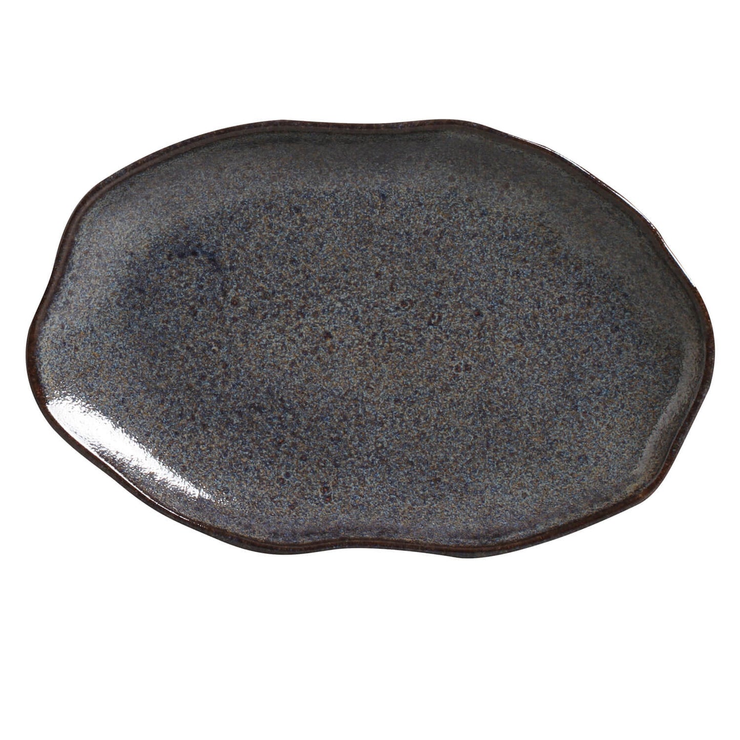 Shallow Bio Oval Platter Medium Set of 4
