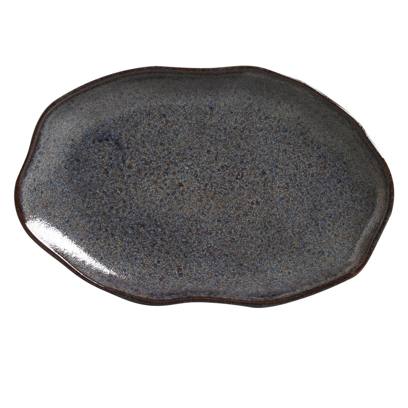 Shallow Bio Oval Platter Medium Set of 4