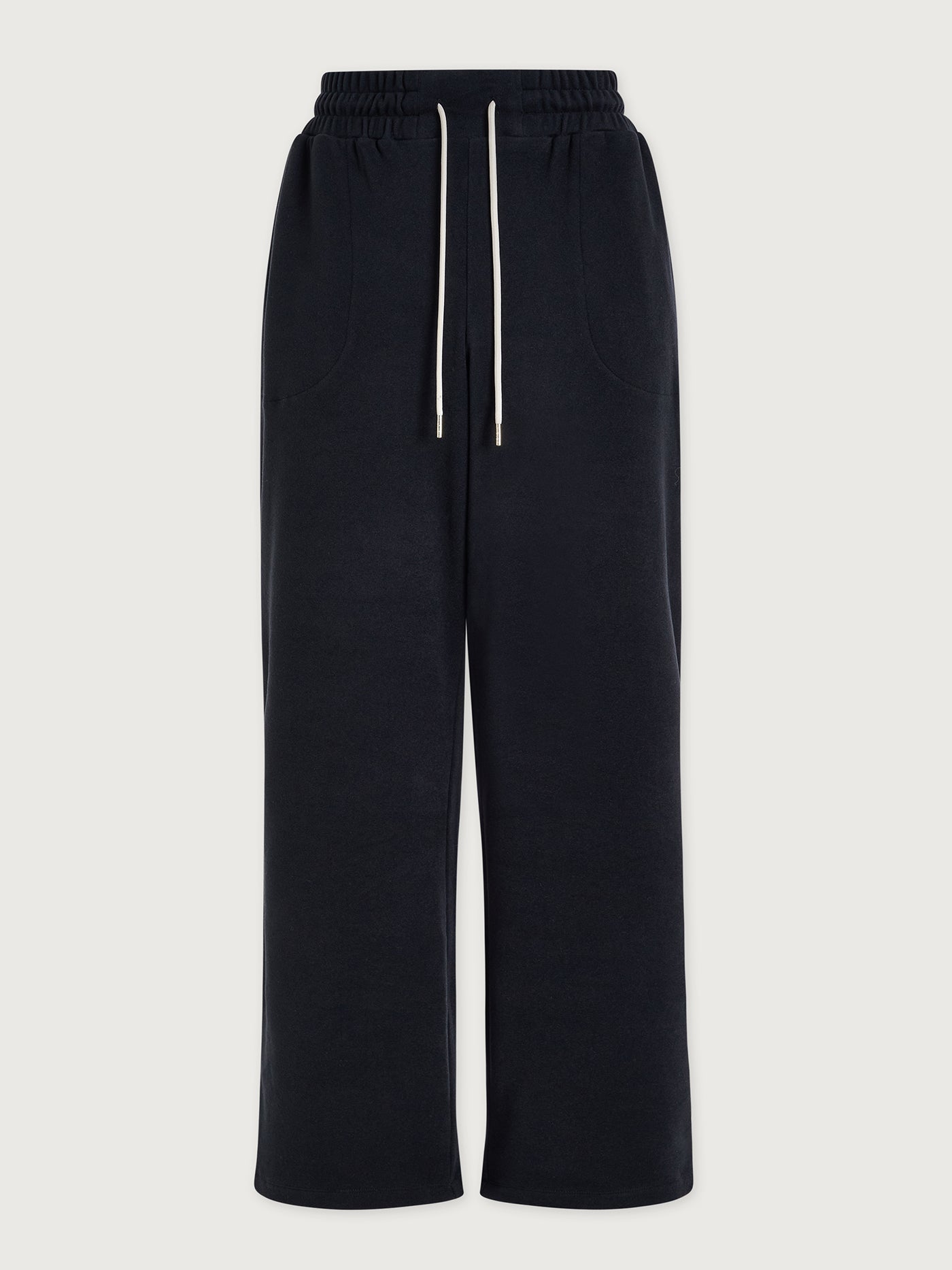 Varley - Brushed Rib Straight-Leg Pant 28 - Black/Snow White