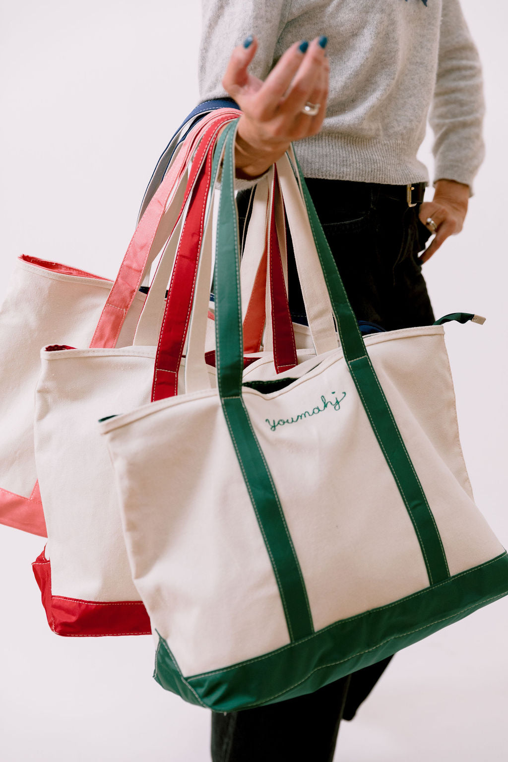 YouMahj Stitched Tote Bag