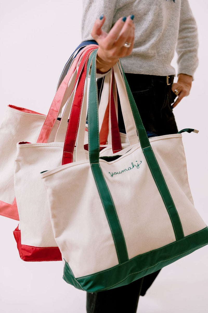 YouMahj Stitched Tote Bag