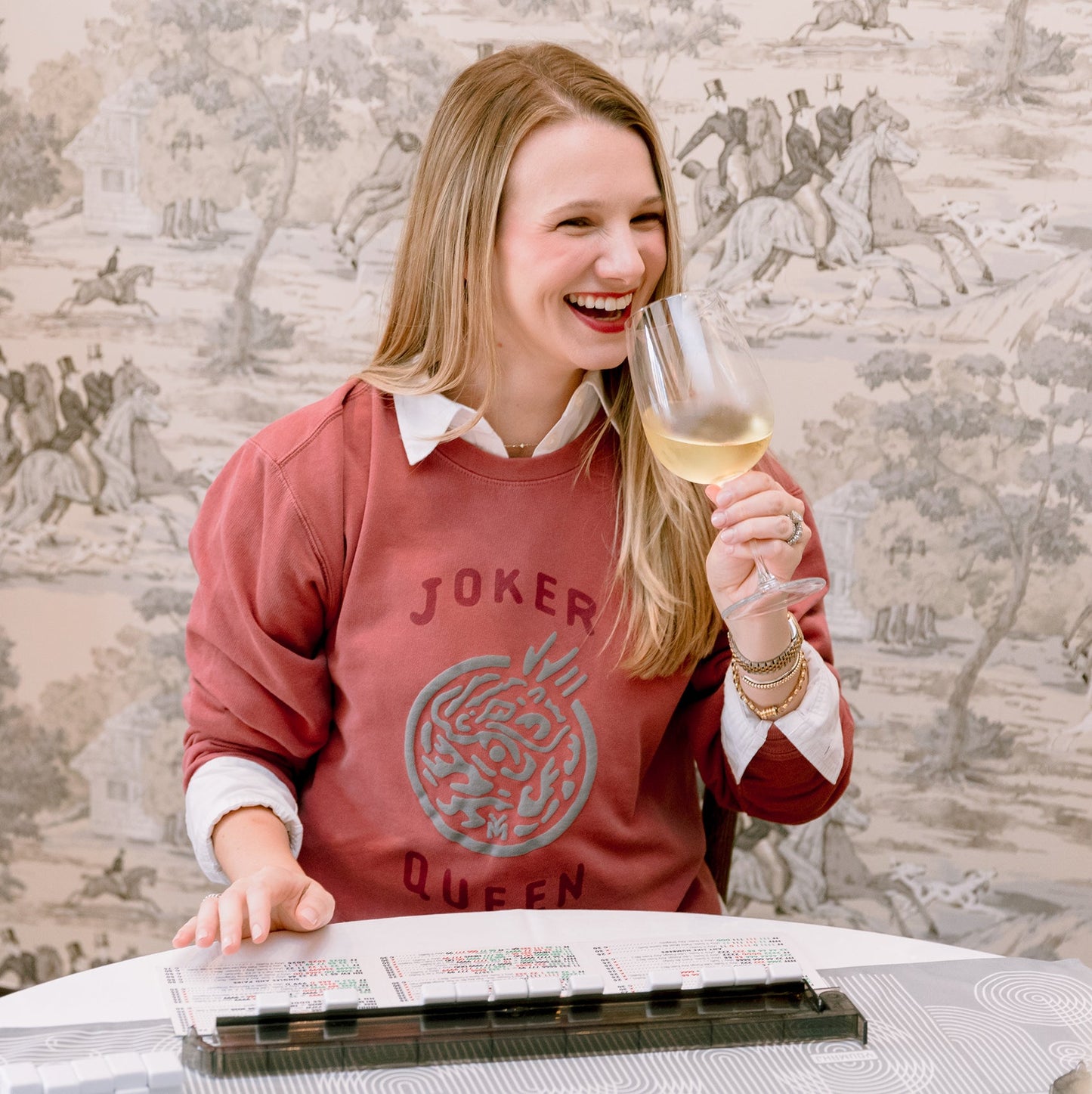 YouMahj Joker Queen Sweatshirt