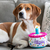 Happy Barkday Cake Dog Toy