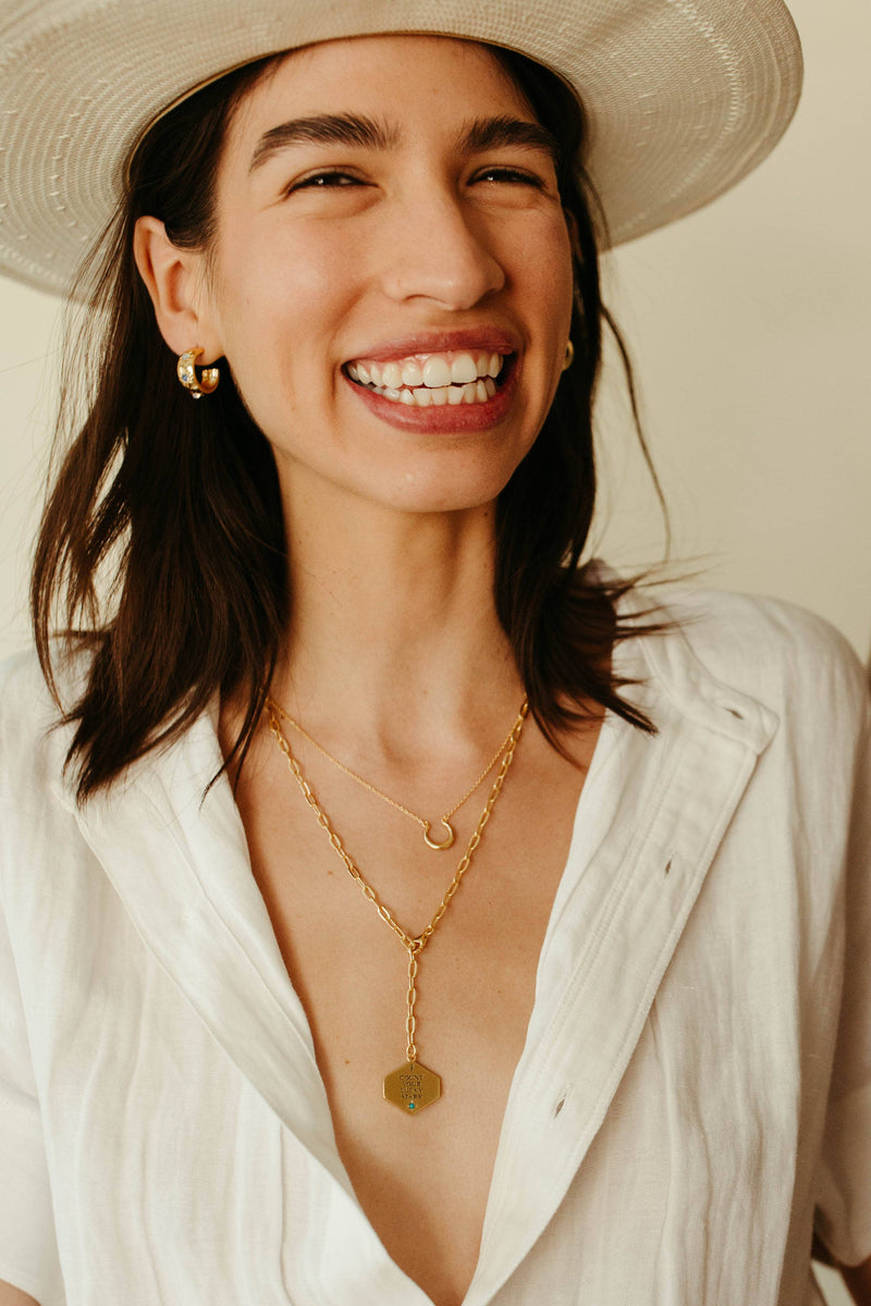 Lady Luck Necklace - Gold