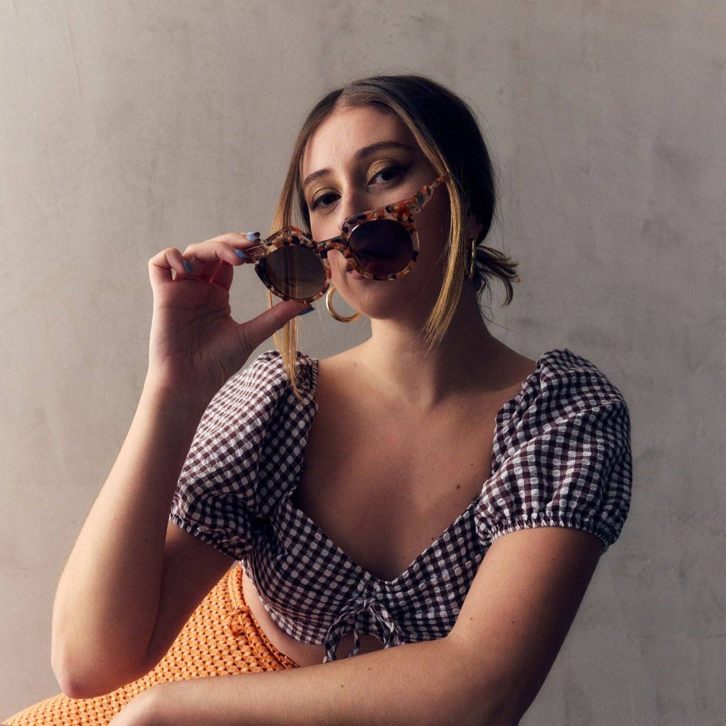SARDINE - Aster - Terra Fawna Tortoise Shell Sunglasses