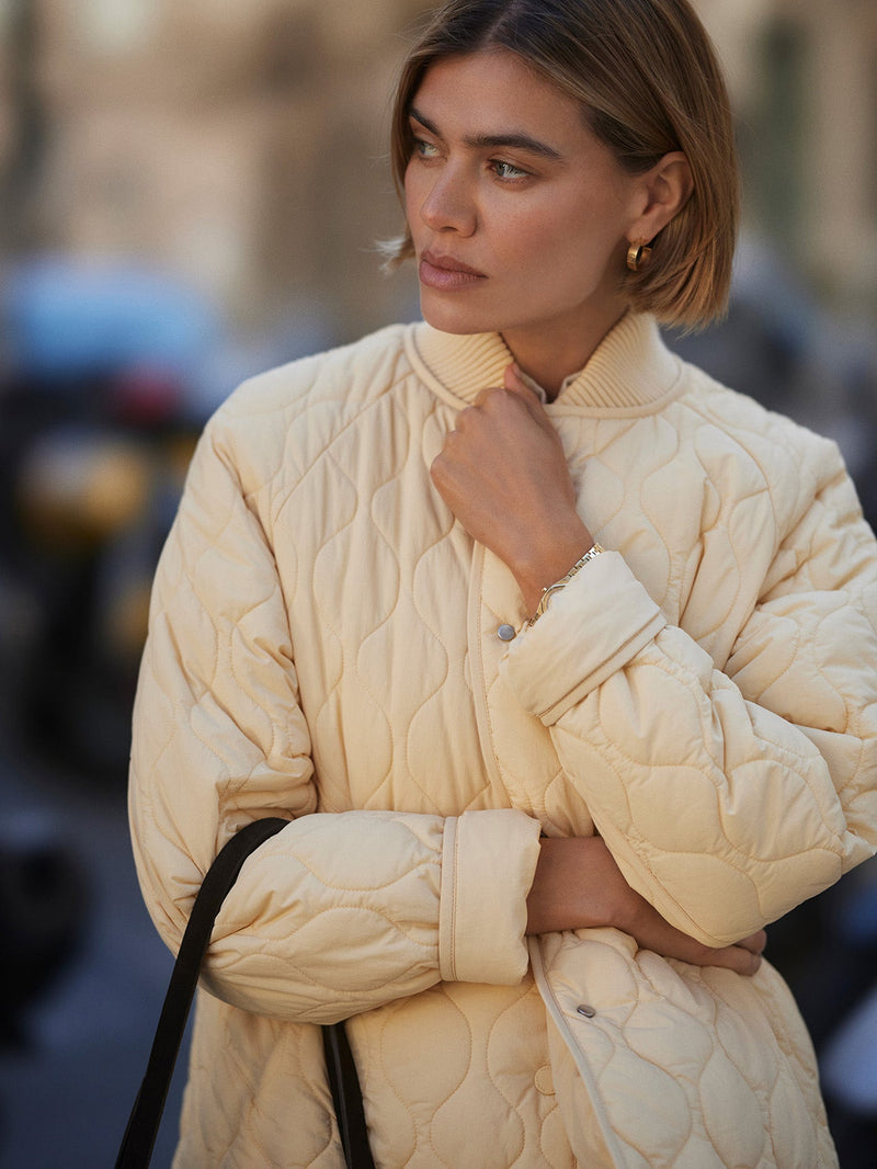 Varley - Luca Quilted Jacket - Reed Yellow