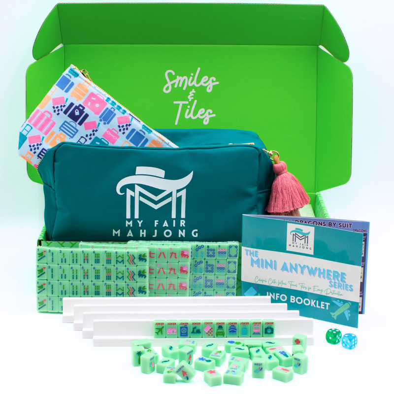 My Fair Mahjong - Mini Anywhere Travel Mahjong Series - Green