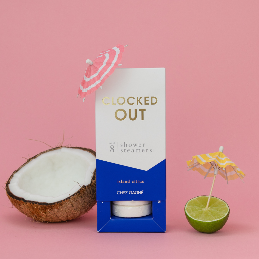 Chez Gagné - Clocked Out Shower Steamers