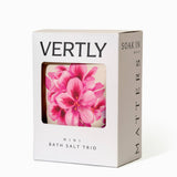 Vertly - CBD Mini Bath Soak Trio