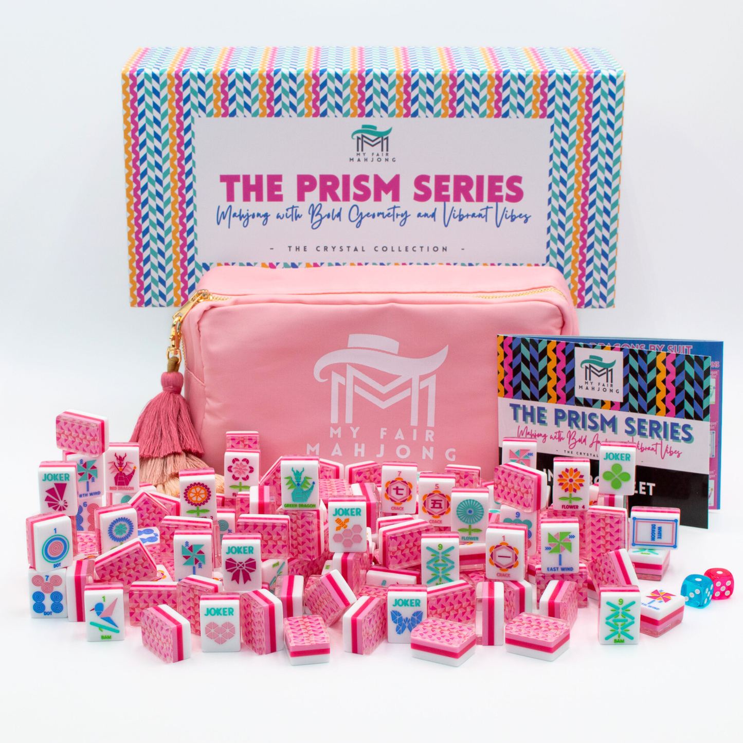 My Fair Mahjong - Crystal Prism Pink