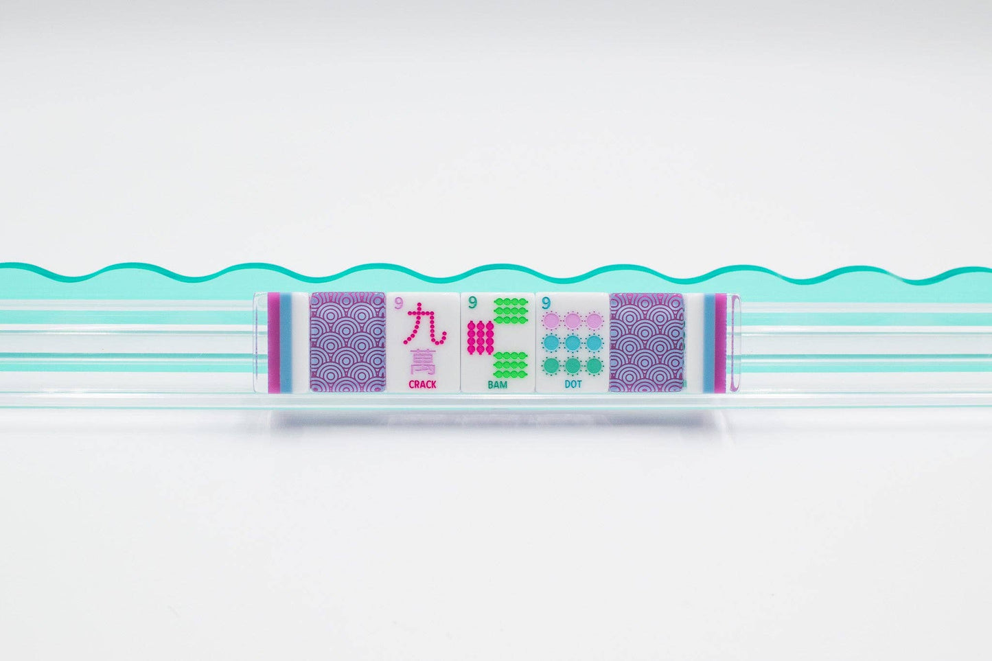 My Fair Mahjong - Crystal Confetti Purple | Mahjong with a Sprinkle of Color