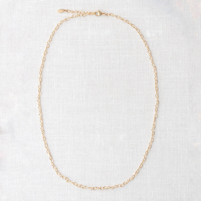 Kris Nations - Heart Chain Necklace
