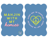 Peace Love Mahjong - Mahjong Tile Shufflers - Set of 2