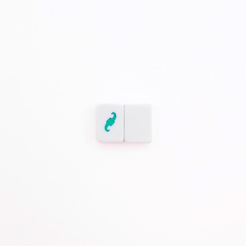 My Fair Mahjong - MINI TRAVEL MAHJONG  |  Mini Anywhere Series  |  White