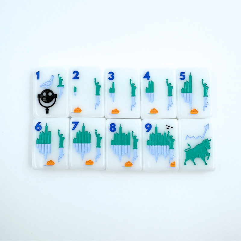 My Fair Mahjong - The NYC Series Mahjong Tiles
