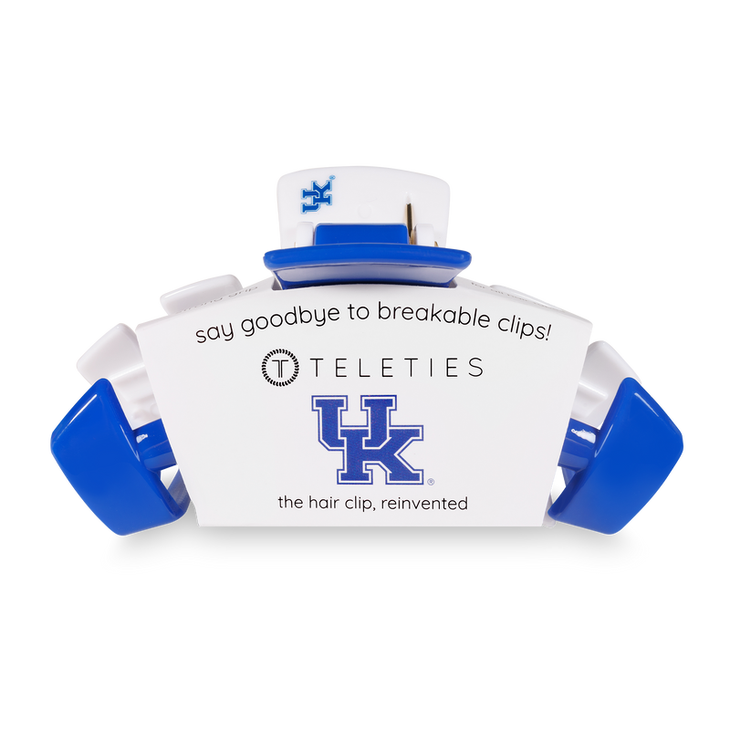 TELETIES - Classic College Hair Clip - Large - Univ. of Kentucky