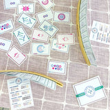 Play Away Cards - First Lines Simplified Mahjong Line Cards for beginners