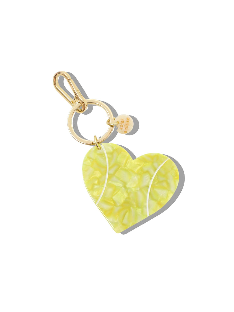 Hand-painted Tennis Lover Bag Charm + Keychain
