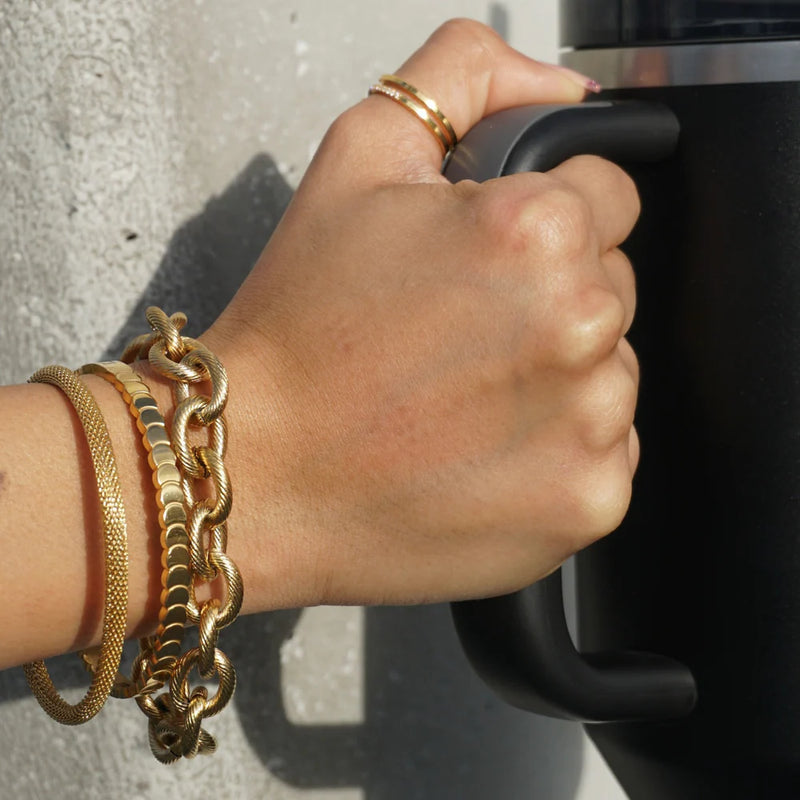 Ellie Vail - Sinclair Mesh Cuff Bracelet