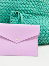 Peace Love Mahjong - Card Clutch