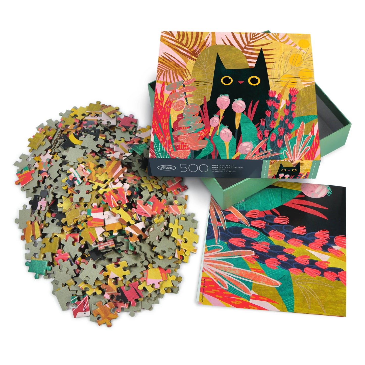 Black Cat 500 Piece Puzzle
