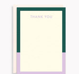Green & Lavender Stationery Set
