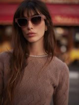 Varley - Agathe Knit Top - Brownie