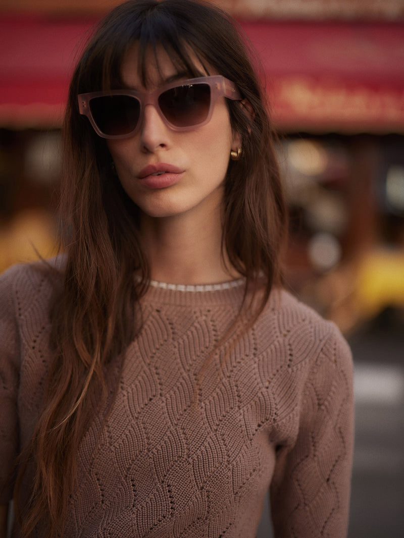 Varley - Agathe Knit Top - Brownie