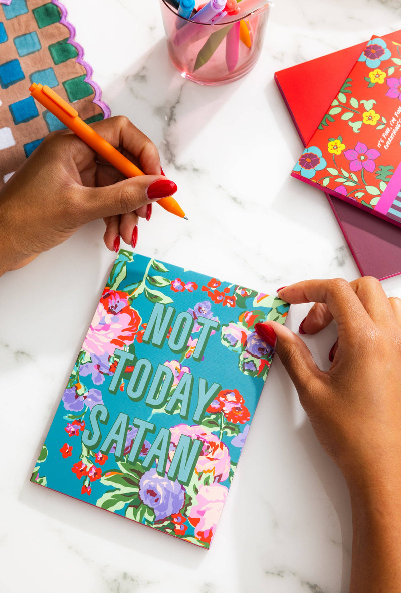 Furbish Studio - Not Today Satan Notepad