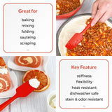 6 Piece Silicone Spatula Set