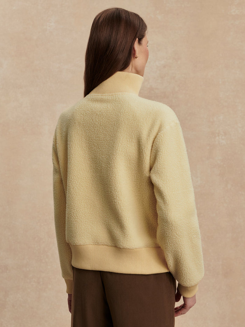 Varley - Jaylin Half-Zip Fleece - Reed Yellow