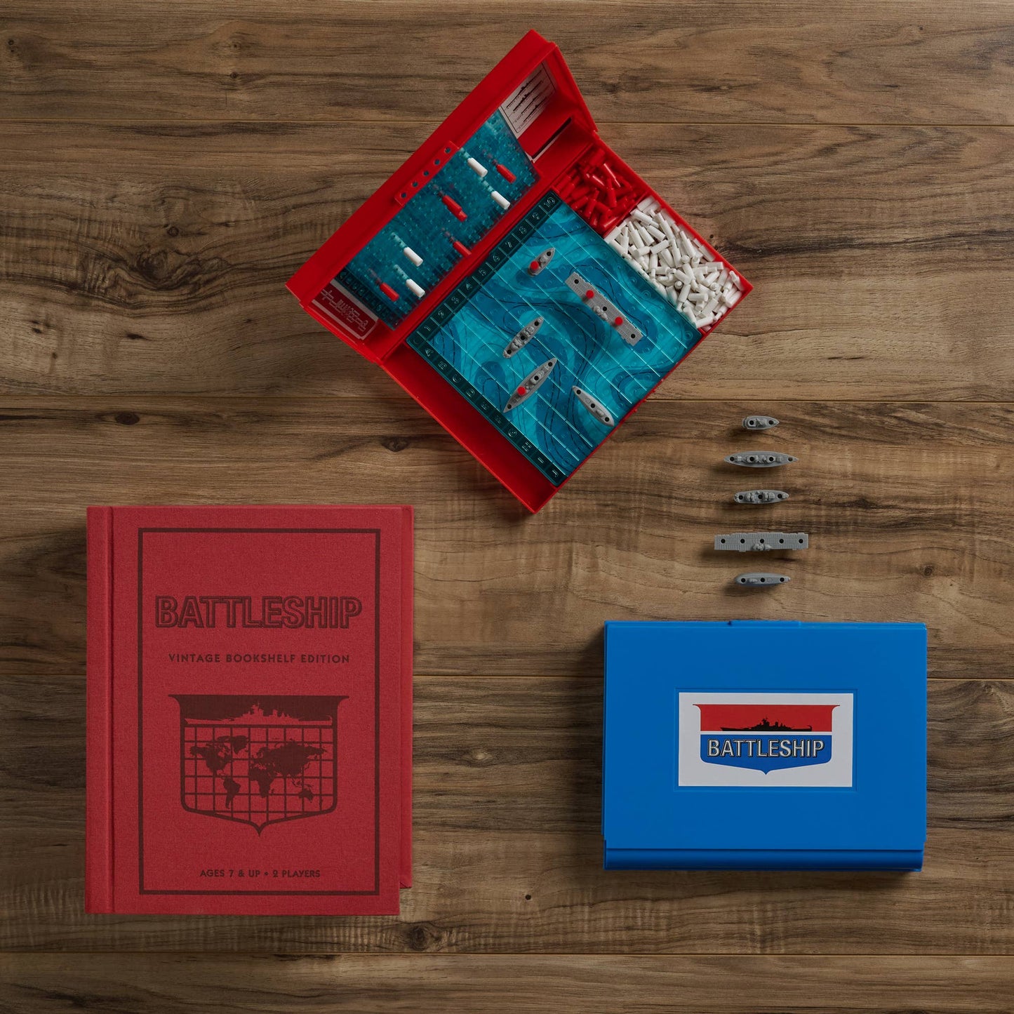WS Game Company - Battleship Vintage Bookshelf Edition