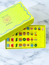 Peace Love Mahjong - Mod Tiles - Chartreuse