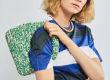 Maria La Rosa - Nana Melange Bag - Green