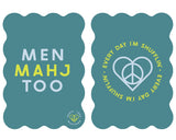 Peace Love Mahjong - Mahjong Tile Shufflers - Set of 2