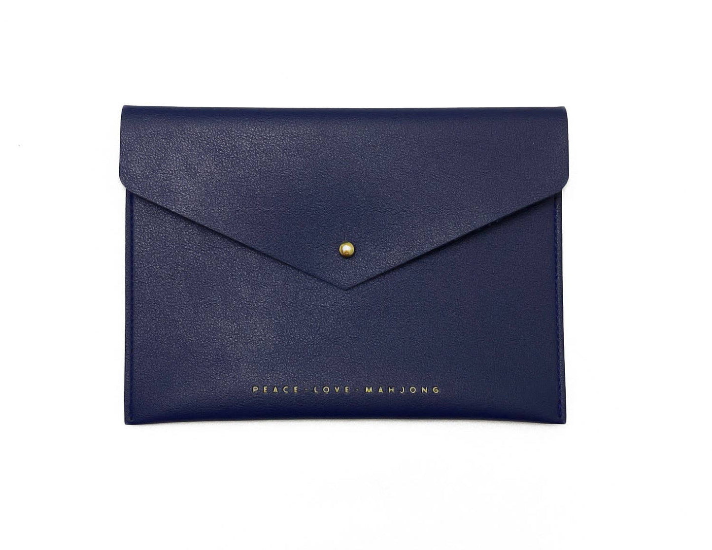 Peace Love Mahjong - Card Clutch