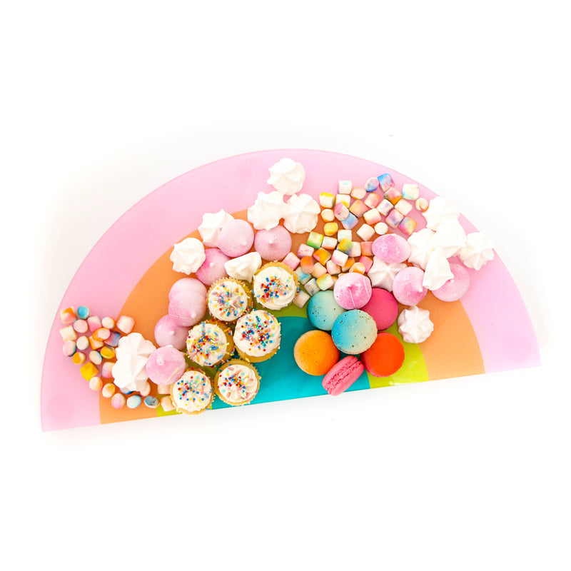 Rainbow Charcuterie Board