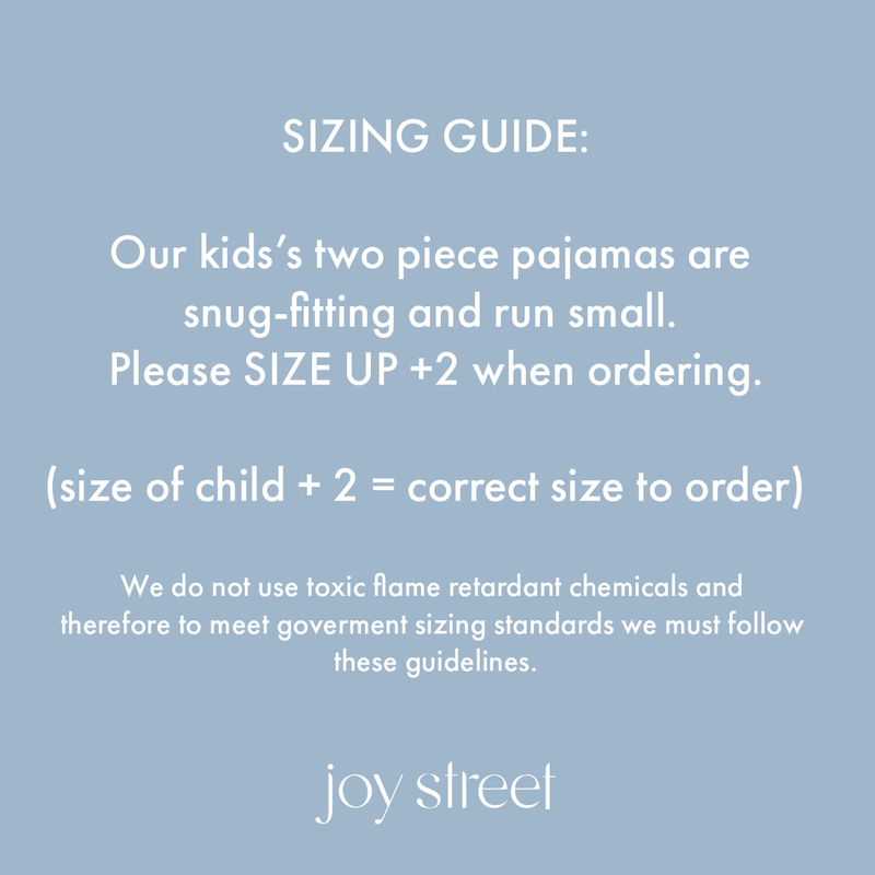 Joy Street - Kids Two Piece Pajamas - Tennis