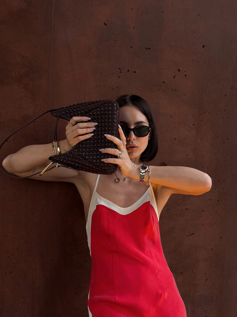 Sancia - The Istria Bag - Tisse Espresso